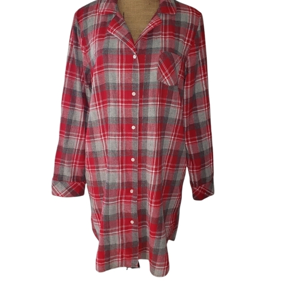 Buffalo David Bitton Button up Plaid Shirt Tunic Size  M - Picture 12 of 13